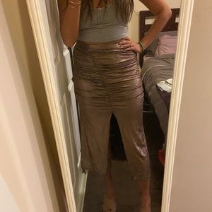 Zara Sparkle Maxi Skirt Size Large